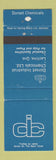 Matchbook Cover - Dorset Chemical Lachine QC WEAR