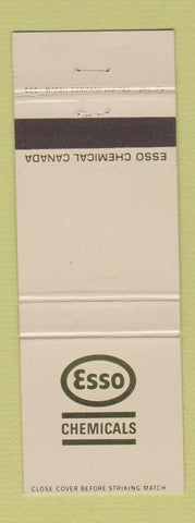 Matchbook Cover - Esso Chemical Canada WHITE