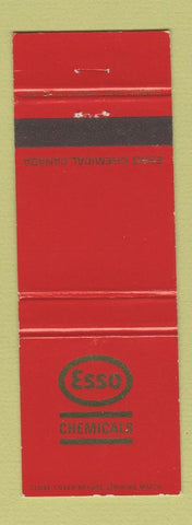 Matchbook Cover - Esso Chemical Canada RED
