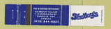 Matchbook Cover - Shelley's Restaurant Oakville ON WEAR 12 Strike