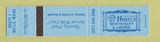 Matchbook Cover - Henri's Restaurant Lounge Wells ME 12 Strike