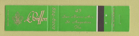 Matchbook Cover - Le Pavillon St Augustine FL 12 Strike