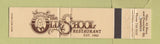 Matchbook Cover - The Olde School Restaurant Brantford ON WEAR 12 Strike
