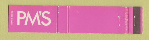 Matchbook Cover - PM's Restaurant 12 Strike
