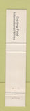 Matchbook Cover - Granada Restaurant Taver Hamilton ON 12 Strike