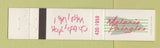 Matchbook Cover - Melanie Pringles 12 Strike