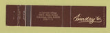 Matchbook Cover - Lindey's Columbus OH 12 Strike