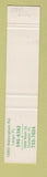 Matchbook Cover - Kally K's Steaks Dunedin Largo FL 12 Strike