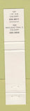 Matchbook Cover - RJ's Rib Joint Calgary AB 12 Strike