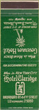 Matchbook Cover - Hotel Claridge Miami Beach FL