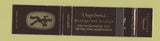 Matchbook Cover - Vagabond Restaurant Bethesda MD 12 Strike