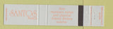 Matchbook Cover - Santos Place Italian Restaurant 12 Strike