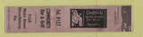 Matchbook Cover - Community Bar and Grill Stroudsburg PA WORN 12 Strike