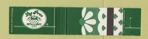 Matchbook Cover - Les Pres Restaurant Cafe 12 Strike