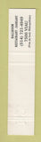 Matchbook Cover - Joseph's Restaurant Montreal QC 12 Strike