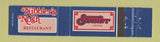 Matchbook Cover - Nibbler's Nosh Restaurant Shyesters Winnipeg MB 12 Strike