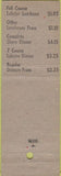 Matchbook Cover - Lobster Oyster Chop House New York City NY