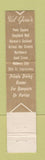 Matchbook Cover - Yal Gene's Oklahoma City OK  12 Strike