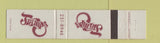 Matchbook Cover - Tramp's Toronto ON 12 Strike