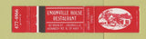 Matchbook Cover - Unionville House Restaurant 12 Strike