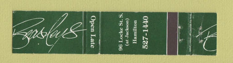 Matchbook Cover - Beasleys Hamilton ON WEAR 12 Strike