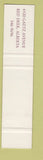 Matchbook Cover - JD Calhoun's Restaurant Red Deer AB SAMPLE 12 Strike