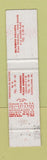 Matchbook Cover - Benitos Puerto Vallarta Mexico 12 Strike