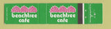 Matchbook Cover - Beachtree Cafe Amityville East Islip NY WEAR 12 Strike