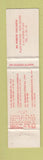 Matchbook Cover - Benitos Puerto Vallarta Mexico WEAR 12 Strike