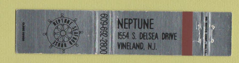 Matchbook Cover - Neptune Seafood House Vineland NJ 12 Strike