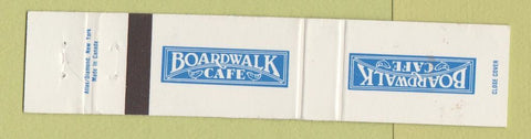 Matchbook Cover - Boardwalk Cafe New York City 12 Strike