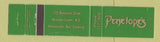 Matchbook Cover - Penelope's Winston Salem NC 12 Strike