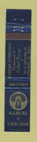 Matchbook Cover - Kabuki of Chicago IL  12 Strike