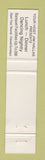 Matchbook Cover - Arcade Tap Roop 12 Strike