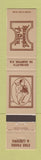 Matchbook Cover - Abercrombie and Finch North Hampton NH 12 Strike