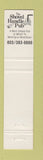Matchbook Cover - Whitney's Village Inn Jackson NH Garden Spot 12 Strike