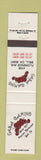 Matchbook Cover - Casa Gaming Mexican Restaurant Bell CA 12 Strike