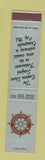 Matchbook Cover - Schaeffer's Canal House Chesapeake City MD 12 Strike
