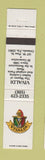 Matchbook Cover - Vivaldi Italian Restaurant Orlando FL 12 Strike