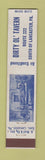 Matchbook Cover - Dirty Ol Tavern Lancaster PA 12 Strike