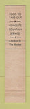 Matchbook Cover - Anchor Drive In Restaurant Altoona PA WHITE 12 Strike