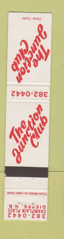 Matchbook Cover - Junction Club Dieppe NB 12 Strike