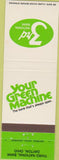 Matchbook Cover - 3rd National Bank Green Machine ATM Dayton OH
