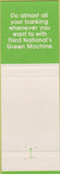 Matchbook Cover - 3rd National Bank Green Machine ATM Dayton OH