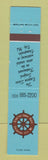 Matchbook Cover - Schaeffer's Canal House Chesapeake City MD 12 Strike