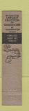 Matchbook Cover - Gaston's Sandwich Shop Washington DC WEAR 12 Strike