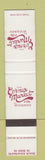 Matchbook Cover - Corner Market Pub Virginia Beach VA SAMPLE 12 Strike