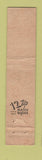 Matchbook Cover - Sy's Tavern Hurley WI ADVANCE WORN 12 Strike