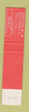 Matchbook Cover - Saxony Room Rochester NY 12 Strike