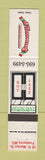 Matchbook Cover - Payton's Place Jazz Frederick MD Di Francesco's 12 Strike